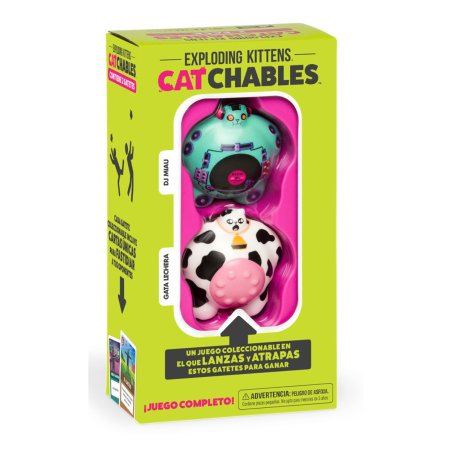 Juego de mesa Exploding Kittens Catchables 2-Pack 1 DJ Miau y Gata Lechera por Asmodee en tienda juegos de mesa