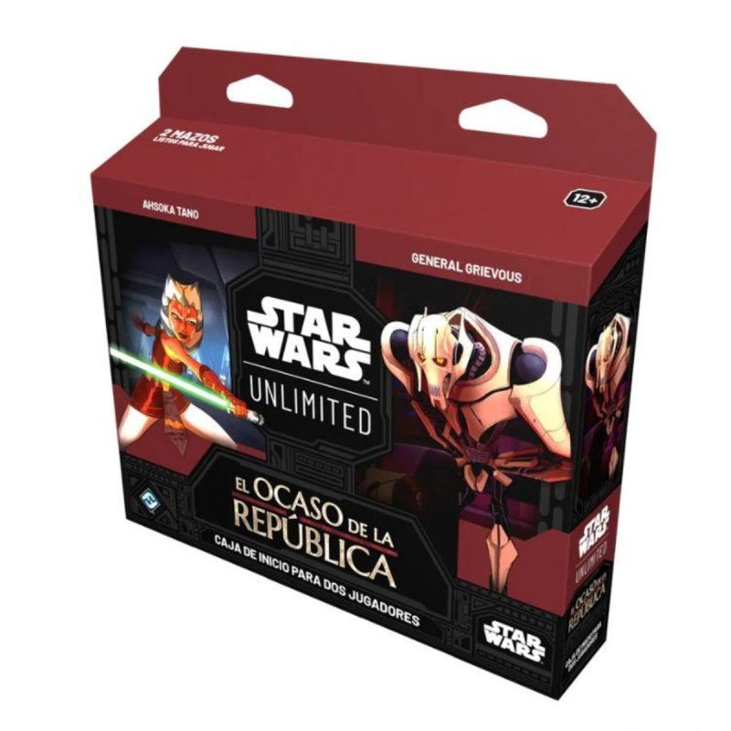 Star Wars Unlimited: El Ocaso De La República - Caja Inicio Dos Jugadores Español