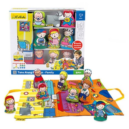 Juego para bebes Alfombra De Juego Take Along Play Set – Family juego educativo