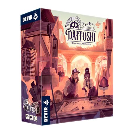 Juego de mesa Daitoshi de Devir en tienda juegos de mesa Chile Aldeajuegos