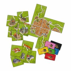 Losetas expansión juego de mesa Carcassonne: Set de Miniexpansiones I / Conjunto 1