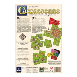 Expansión para juego de mesa Carcassonne: Set de Miniexpansiones I / Conjunto 1 de Devir en tienda juego de mesa Aldeajuegos