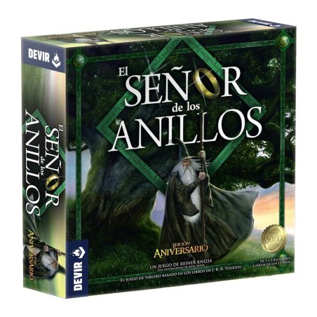 Juego de mesa El Señor de los Anillos Edición Aniversario de Devir en tienda juegos de mesa Aldeajuegos Chile