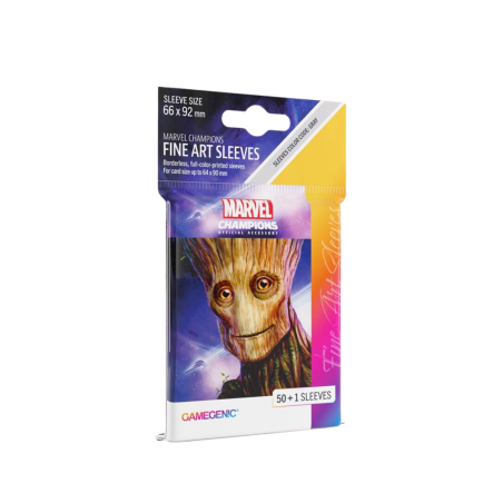 GG Marvel Champions FINE ART Sleeves – Groot