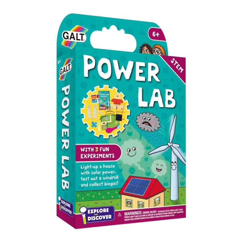 Laboratorio De Energía - Power Lab actividades para niños de 6 años, ciencia