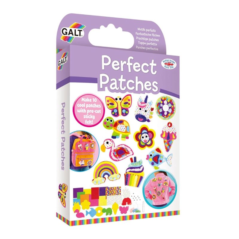 Kit de Manualidades para niños de 5 años Parches Perfectos - Perfect Patches de Galt Toys