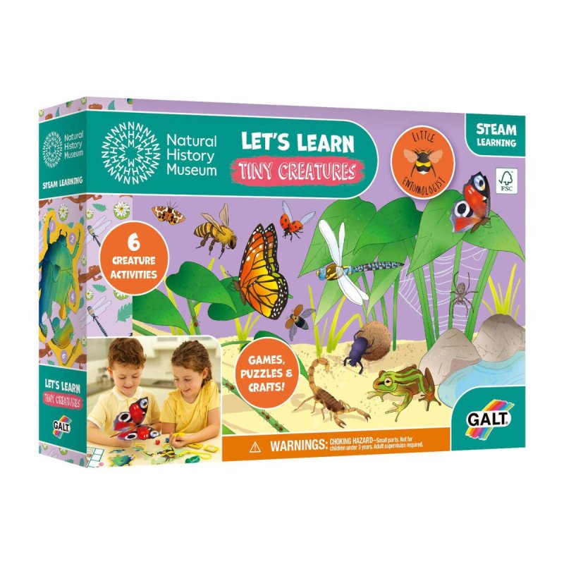 Actividades Aprendamos De Insectos - Let's Learn Tiny Creatures para niños de 4 años