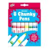 Marcadores 8 Chunky Pens de Galt para realizar manualidades desde los 3 años