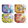 Lata Tin de Pokémon destinos Paradoja, 4 latas de cartas Pokémon por Asmodee Chile en tienda juegos de mesa